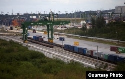 Puerto de contenedores de Mariel en Cuba, modernizado con financiamiento brasileño