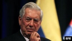 El autor Mario Vargas Llosa.