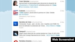 Como puede verse en Twitter bajo la etiqueta #Cuba, las nuevas tecnologías de información y comunicación permiten reducir las desigualdades en el acceso al debate público sobre los asuntos cubanos.