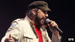 El artista dominicano Juan Luis Guerra.