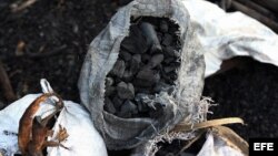 Detrás de las bolsas listas de carbón vegetal se esconde la terrible historia del trabajo forzado en Cuba.