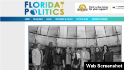 La noticia en "Florida Politics".