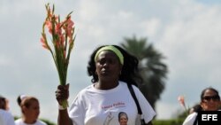 Berta Soler, líder de las Damas de Blanco