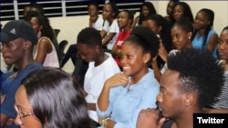 Estudiantes namibios en Cuba. (Foto: NamisoCuba)