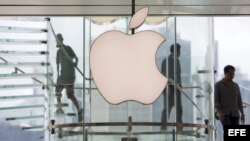 Oficina de Apple en Hong Kong, China.