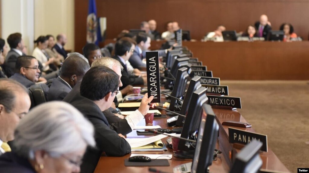 El Consejo Permanente de la OEA evaluará la situación en Nicaragua.
