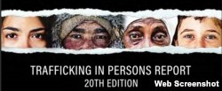 Reporte 2020 del Departamento de Estado de EEUU sobre el tráfico humano.