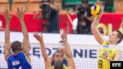 Cuba pierde con Brasil pero avanza a la segunda fase del Mundial