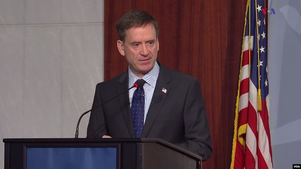 Mark Green, administrador de la USAID. (Captura de video/VOA)