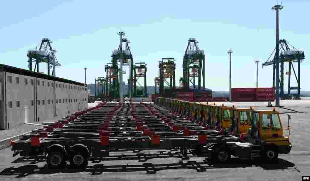 La terminal de contenedores del puerto del Mariel es considerada como el primer cliente de la ZEDM.