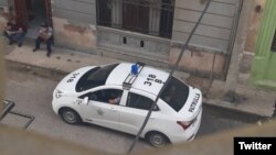 Una patrulla policial en La Habana. (Archivo)