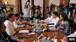 Canciller de Colombia en La Habana