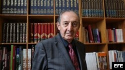 El poeta mexicano Eduardo Lizalde, ganador del X Premio Federico García Lorca.