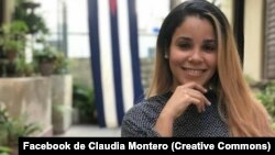 Claudia Montero, periodista de Cubanet.