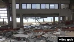 Destrozos del huracán Irma en el hotel Pullman de Cayo Coco