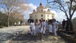 Liberan a Damas de Blanco al terminar Misa a la Virgen de la Caridad en El Cobre