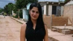 Sissi Abascal Zamora, la Dama de Blanco más joven de Cuba (Foto tomada de Facebook)