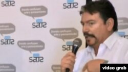 Julio Aleaga en Estado de SATS