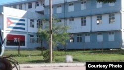 La secundaria básica América Latina, en Nuevitas, donde Liusdan Martínez cursa el séptimo grado.