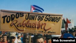 Escena de "Patria o Muerte: Cuba, Fatherland or Death"