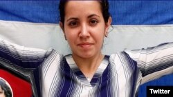 Camila Acosta, periodista de Cubanet. (Foto perfil en Twitter)