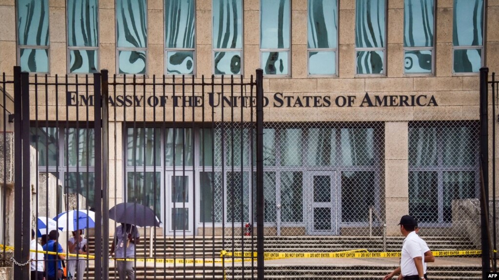 Embajada de Estados Unidos en La Habana. (Archivo)