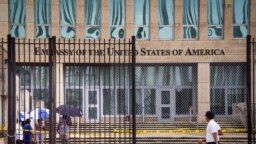 Vista parcial de la embajada de Estados Unidos en La Habana. (Archivo)