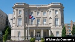 Embajada de Cuba en Washington. 