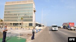Sede de la Sección de Intereses de Estados Unidos (SINA) en La Habana (Cuba)