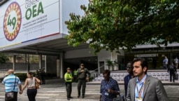 El Centro de Convenciones Plaza Mayor en Medellín, donde sesiona la 49 Asamblea General de la OEA.