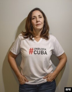 Mariela Castro, hija del gobernante cubano Raúl Castro.