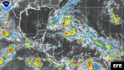 Foto facilitada por la Administración Nacional de Océanos y Atmósfera de Estados Unidos (NOAA, por su sigla en inglés).