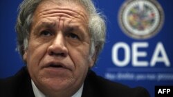 El secretario general de La OEA, Luis Almagro. 