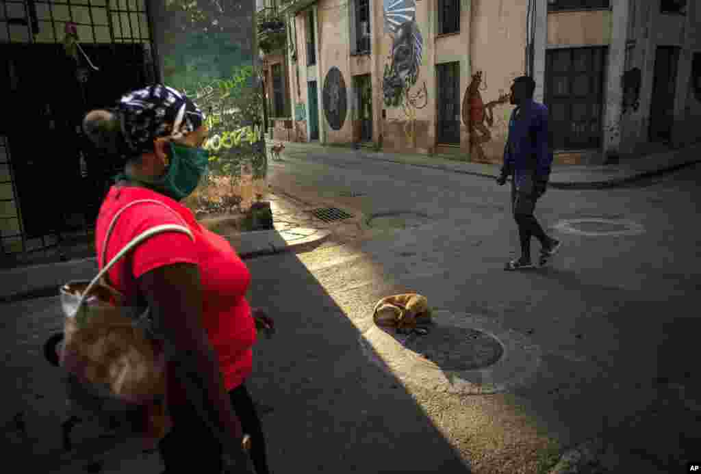 Vista de una calle de La Habana, el 31 de marzo del 2020.