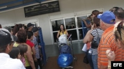 Puerta de llegadas al Aeropuerto Internacional José Martí de La Habana. Archivo.