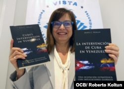 María Werlau, autora de La intervención de Cuba en Venezuela: Una ocupación estratégica con implicaciones globales.