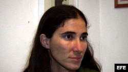 La bloguera cubana Yoani Sánchez.