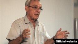 Eusebio Leal en el Encuentro de Rescate y Promoción de la Cultura Culinaria “Saborear lo cubano”.