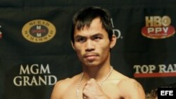 El filipino Manny Pacquiao.