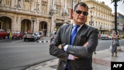 Rafael Correa durante una visita a La Habana, en abril de 2018. (Archivo)