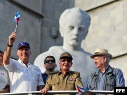 Las reivindicaciones laborales estuvieron ausentes durante el desfile del 1 de Mayo en Cuba.