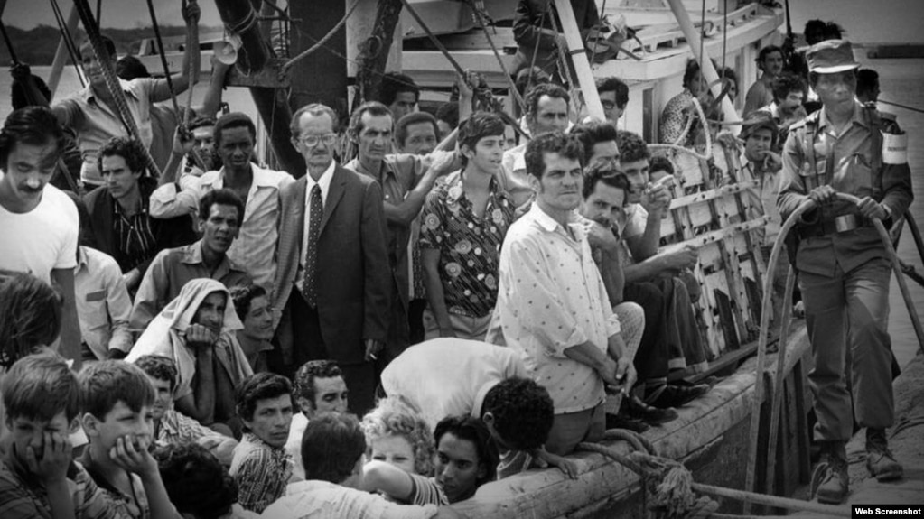 Cubanos que emigraron a EEUU durante el éxodo del Mariel.