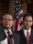 (i-e) El senador demócrata Bob Menendez y el senador republicano Marco Rubio.