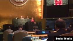 Samantha Power en Naciones Unidas.Tomado de US Mission to the UN @USUN.