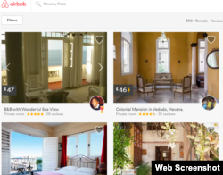 Emprendedores cubanos encuentran clientes a través de Airbnb.