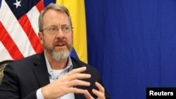 El embajador de EEUU en Venezuela, James Story. 