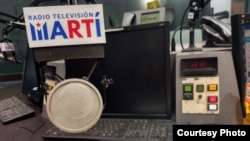 Estudio de Radio Marti