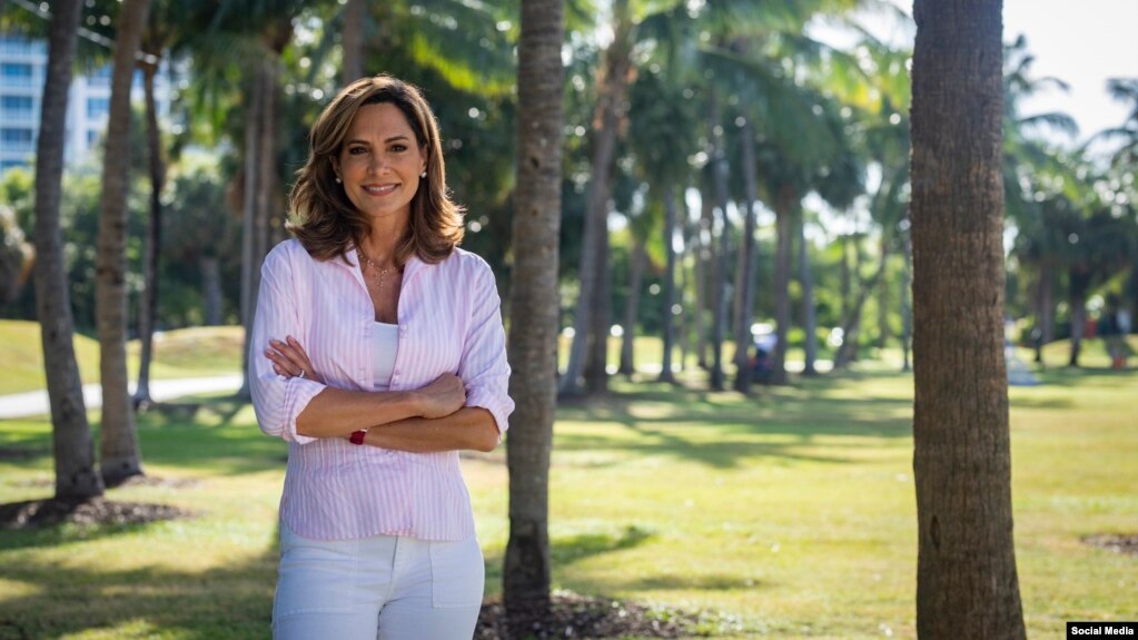 María Elvira Salazar . Tomado de @MaElviraSalazar