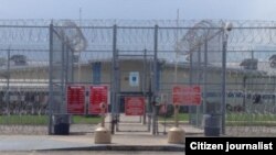 Un centro de detención de migrantes ilegales en el este de Texas (Detention Watch Network)