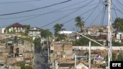 Fotografía de archivo de las calles de Santiago de Cuba. 